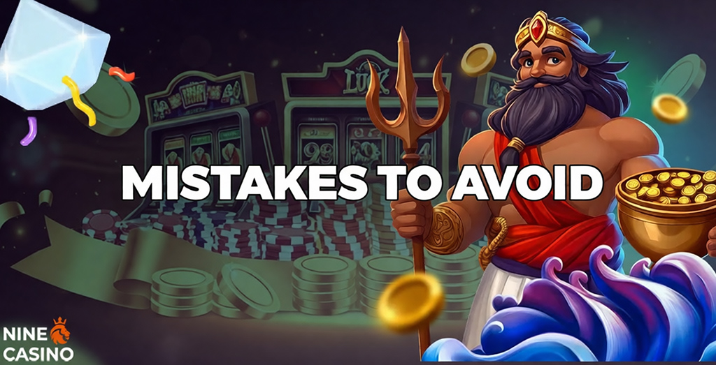 When receiving bonuses from Nine Casino UK, it's important to avoid making mistakes, and we'll tell you which ones.